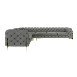 Sofas Grau von S-Style Möbel