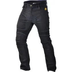 Trilobite Parado Slim Jeans - Schwarz W30/L32 - Motorradhosen mit Tri-Stretcher® PRO 5.0 Denim für maximalen Komfort und Sicherheit, inklusive herausnehmbarer Level 2-Protektoren und verstellbaren Knieschutz.