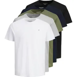 Jack & Jones T-Shirt 5 Pack JORJXJ TEE CREW NECK