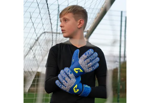 Catch & Keep Torwarthandschuhe Fly Kids blau Größe 6 von Catch & Keep