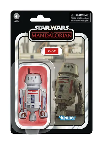 Star Wars R5-D4 Figur aus der Vintage-Kollektion - Actionfigur aus Star Wars: The Mandalorian, 9,5 cm groß, ideal für Sammler und Fans, hochwertig verarbeitet und beweglich.