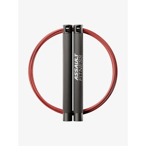 RPM Session4 - Assault Fitness (True Black) – Premium-Springseil für Profis - Funktionales Fitness-Tool mit verstellbarer Länge und Aluminiumgriffen für maximalen Halt; ideal für Double Unders und intensive Workouts.