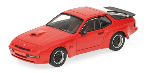 MINICHAMPS 400066120 - Porsche 924 Carrera GT, Maßstab: 1:43, rot