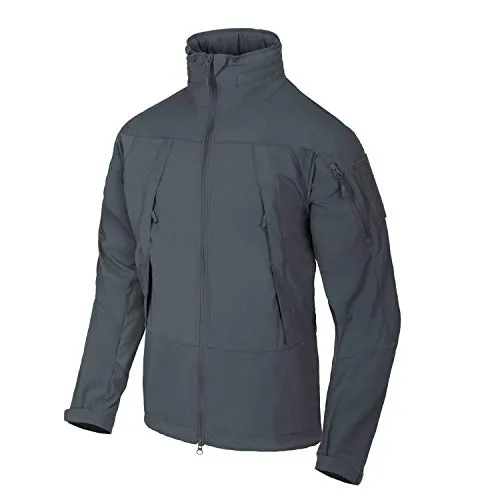 Helikon-Tex Softshelljacke Herren Blizzard - Funktionsjacke aus StormStretch-Gewebe, leicht, atmungsaktiv und winddicht – ideal für Trekking und Alltag mit praktischem Stauraum und individuellem Look.