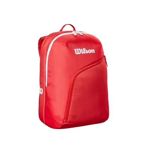 Wilson Tour Padel Backpack - Tennisschläger - Ergonomischer Rucksack aus robustem Material, ideal für Padel und andere Sportarten, wetterbeständig und pflegeleicht.