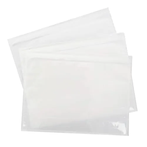 LOGIC PACK Lieferscheintaschen DIN C5 transparent selbstklebend 200 Stück