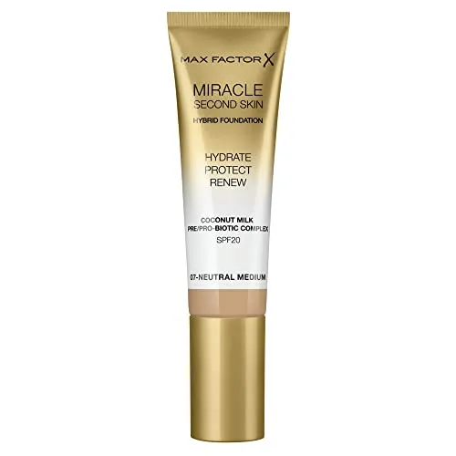 Max Factor Miracle Second Skin Foundation LSF 20