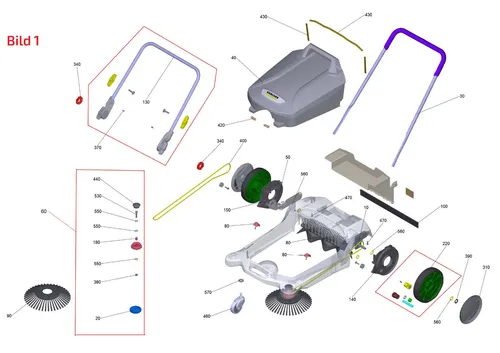 Kärcher Kehrmaschine S 4 Twin