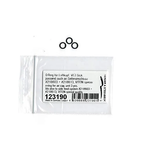 Harder & Steenbeck O-Ring 123190 für Luftkopf Evolution entspricht auch 223190