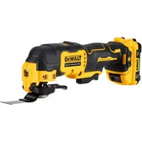DeWalt Akku-Multitool DCS353D2 12V - Multifunktionswerkzeug mit 2x 2,0Ah Akkus und Ladegerät in praktischer T-STAK Box, ideal für flexible Einsätze und vielseitige Anwendungen.