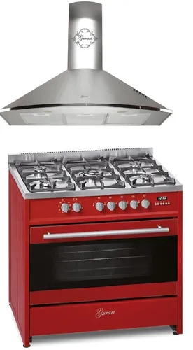 Gurari Gas Elektro Standherd 90cm