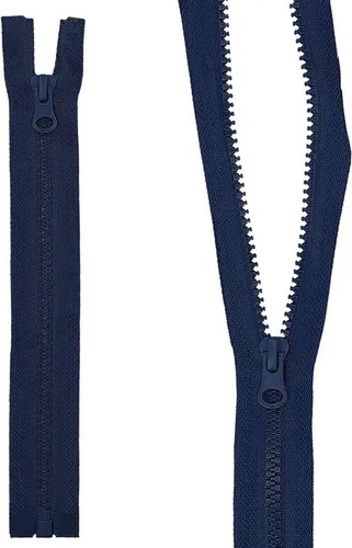 mumbi Reißverschluss Reißverschluss teilbar Kunststoff Reißverschlüsse Zipper grobe Zähne