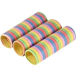 PAPSTAR Luftschlangen 18621 Papier, recycled 3 Stück von PAPSTAR