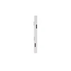 Garderobenpaneel Kara , grau , MDF-Platte,Kunststoff , Maße (cm): B: 12 H: 120 T: 8.0