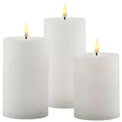 Sirius Home A/S LED-Kerze Sille 3er Set