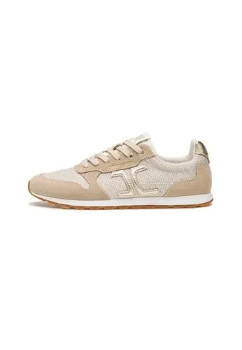 Candice Cooper PLUME 3 Damen Sneaker – Modische Sportschuhe - Erlebe den PLUME 3 von Candice Cooper, einen stilvollen Sneaker für Damen. Hochwertiges Textil mit Glitzerelementen und Veloursleder-Overlays sorgt für einen eleganten Look. Die gepolsterte Innensohle ist austauschbar und bietet höchsten Tragekomfort.
