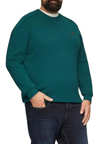Stylischer Pullover für Herren - Sweatshirts für Herren mit Crew Neck-Ausschnitt und Rippbündchen, aus hochwertiger Baumwolle für optimalen Tragekomfort und lässigen Look.
