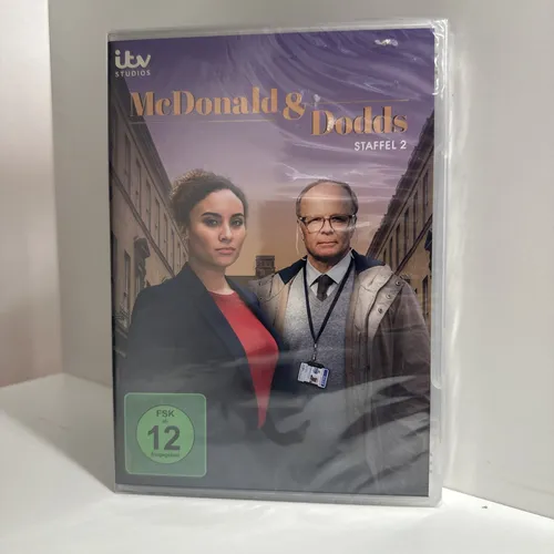 McDonald & Dodds - Staffel 1 [2 DVDs] - Krimi-Serie über das ungleiche Ermittlerduo, das sich in drei neuen spannenden Fällen beweisen muss. Ideal für Fans von britischen Krimis und packenden Geschichten!
