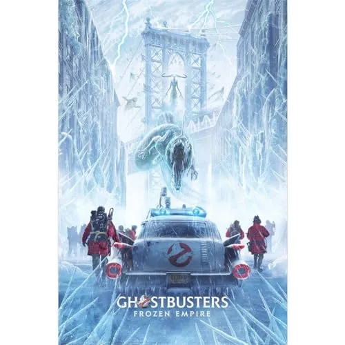 Ghostbusters Poster One Sheet Frozen Empire