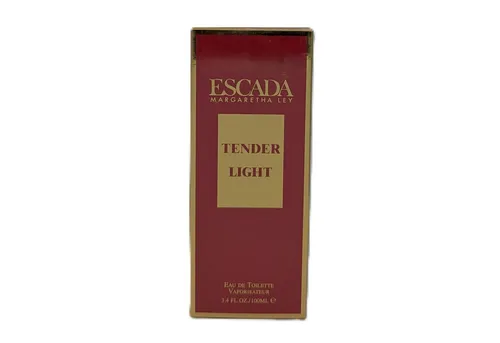 ESCADA Margaretha Ley TENDER LIGHT Eau de Toilette 100 ml - Blumig-frischer Duft in praktischer Spray-Form. Ideal für den täglichen Gebrauch, sorgt für ein erfrischendes Erlebnis. Perfekt für Frauen, die Eleganz und Leichtigkeit schätzen.