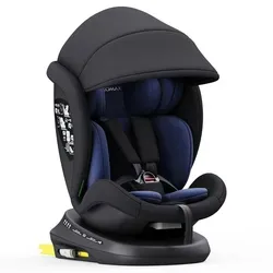 XOMAX 946i Auto Kindersitz 360° drehbar - Kindersitz der Gruppe 0-3 mit 360° Drehfunktion, ISOFIX und innovativem Alarmsystem für maximale Sicherheit. Ideal für Kinder von 0 bis 36 kg.