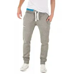 Yazubi Jogginghose Sweatpants Lucas mit elastischem Bund grau S
