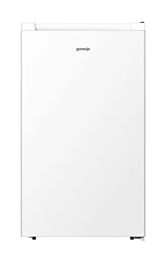 Gorenje RB39EPW4 Tischkühlschrank 75/7L E - Kühlschrank mit 82 l Gesamtvolumen und frischem Lebensmittel-Lagerfach, energieeffizienter Betrieb und kompakte Maße für kleine Küchen oder Büros.