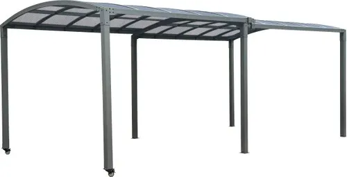 Produktbild Tepro Pavillon Chicago 290 x 302-560 cm anthrazit
