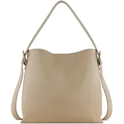 Stylische bugatti Luna Schultertasche 33 cm in Beige - Handtaschen mit elegantem Design, ideal für jeden Anlass und bietet ausreichend Platz für Ihre Essentials.