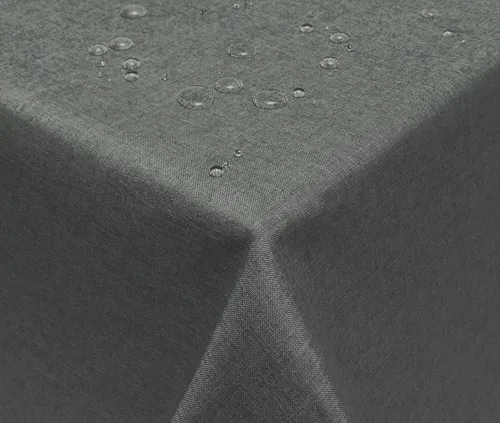 texpot Tischdecke Lotuseffekt Leinenoptik Bügelfrei Fleckschutz wasserabweißend (1-tlg)