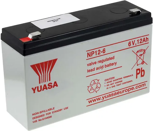 YUASA Bleiakku NP12-6 von Yuasa