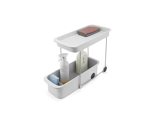 Joseph Joseph CupboardStore 2-stufiger Küchenwagen mit Rollen