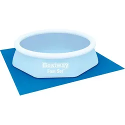 Bestway® PE- Bodenplane 274 x 274 cm, blau, quadratisch
