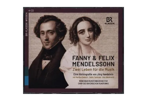 Fanny & Felix Mendelssohn: Zwei Leben Für die Musik (Hörbiografie) [4 CDs] - Hörbücher, faszinierende Einblicke in das Leben der Mendelssohns durch packende Erzählungen und Musikbeispiele auf 4 CDs.
