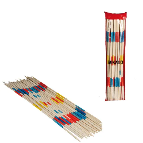 XXL Mikado 41 Stäbe 50cm Bambus Holz Jumbo Riesen Gartenmikado In- & Outdoor NEU