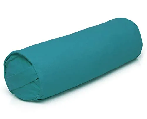 Yogistar Yoga-Bolster Yin - Basic - Rund Petrol