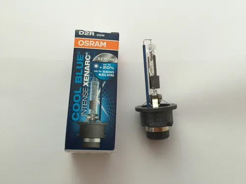 Osram XENARC COOL BLUE INTENSE D2R 6000K - Autobeleuchtungen mit bis zu 20 % mehr Licht für starke Kontraste und cooles Design, ideal für sicherere Fahrten bei Nacht.