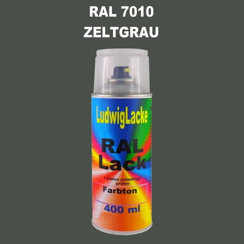 RAL 7010 ZELTGRAU Seidenmatt 400 ml 1K Spray