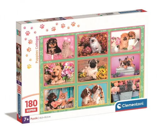 Puzzle 180el Noli Puppies CLEMENTONI 29788 CLM CLEMENTONI 8005125297887