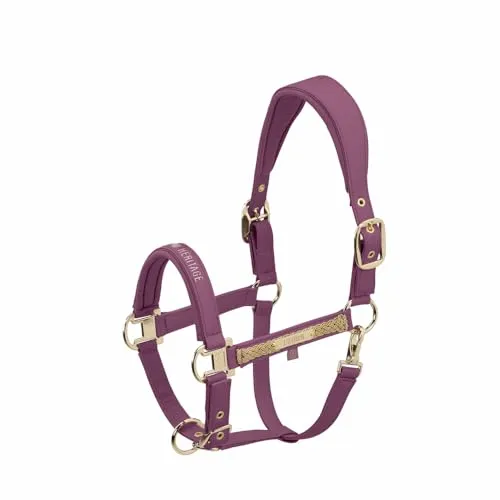 Eskadron Halfter Faux Leather Double PIN Wildberry Heritage HW 25/26, Größe:P2