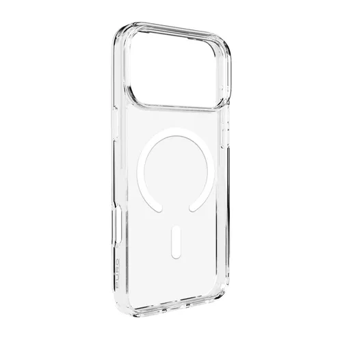 Puro Cover Apple iPhone 17 Pro Transparent, Weiß - MagSafe kompatibel - Schützende Hülle für das iPhone 17 Pro, flexibel und leicht, ideal für den täglichen Gebrauch und bietet einen perfekten Sitz.