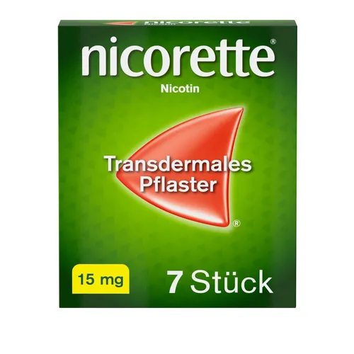 Produktbild Nicorette TX Pflaster 15 mg – 7 Stück