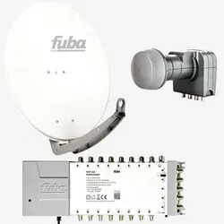 Fuba Satellitenschüssel DAA 780 W für 16 Teilnehmer