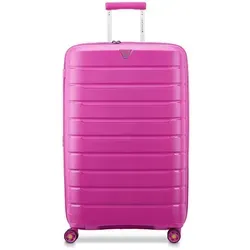 Roncato B-Flying Move 4 Rollen Trolley 78 cm - Lila mit Dehnfalte - Der Roncato B-Flying Move Trolley bietet mit seinen 4 Rollen und der Dehnfalte zusätzlichen Stauraum. Ideal für Reisen, robust und stilvoll in lila.