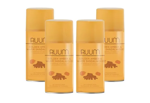 RUUM Raumduft-Nachfüllflasche Lufterfrischer Duftspray (4-St., 250ml (4er Pack)