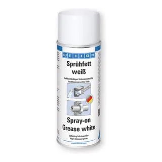 WEICON Mehrzweckfett 11520400, Sprühfett weiß, Spray, Langzeitschmierung, 400ml