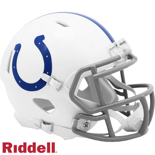 Riddell Mini Speed Helm - Team-Farbe, Einheitsgröße - American Football Helm, offizielles NFL-Lizenzprodukt mit Team-Logos, ideal für Sammler und zur Präsentation.