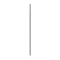 Schake Pflasternadel 18 x 1200 mm - 301812 (VPE: 10 Stück) - Absperrungen, langlebige Pflasternadeln für eine präzise und stabile Pflasterverlegung, ideal für professionelle Anwendungen.