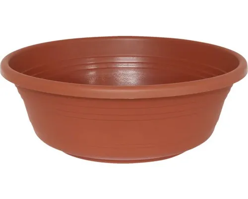 Blumenschale geli Jessica Kunststoff 40 x 40 x 14 cm terracotta