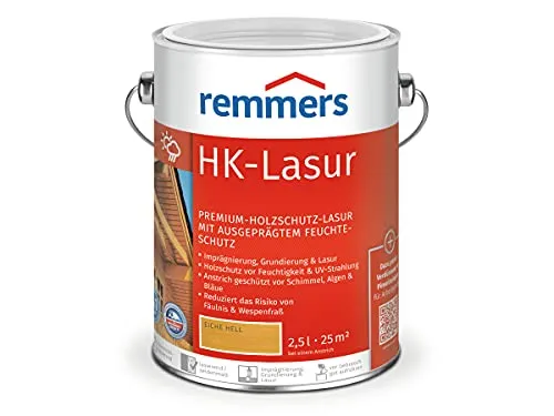 Remmers Holzschutzlasur HK-Lasur 3in1 ebenholz 2,5 Liter von Remmers